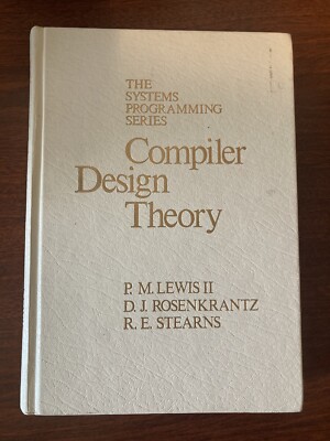 Philip M Lewis / COMPILER DESIGN THEORY 1st Edition 1976