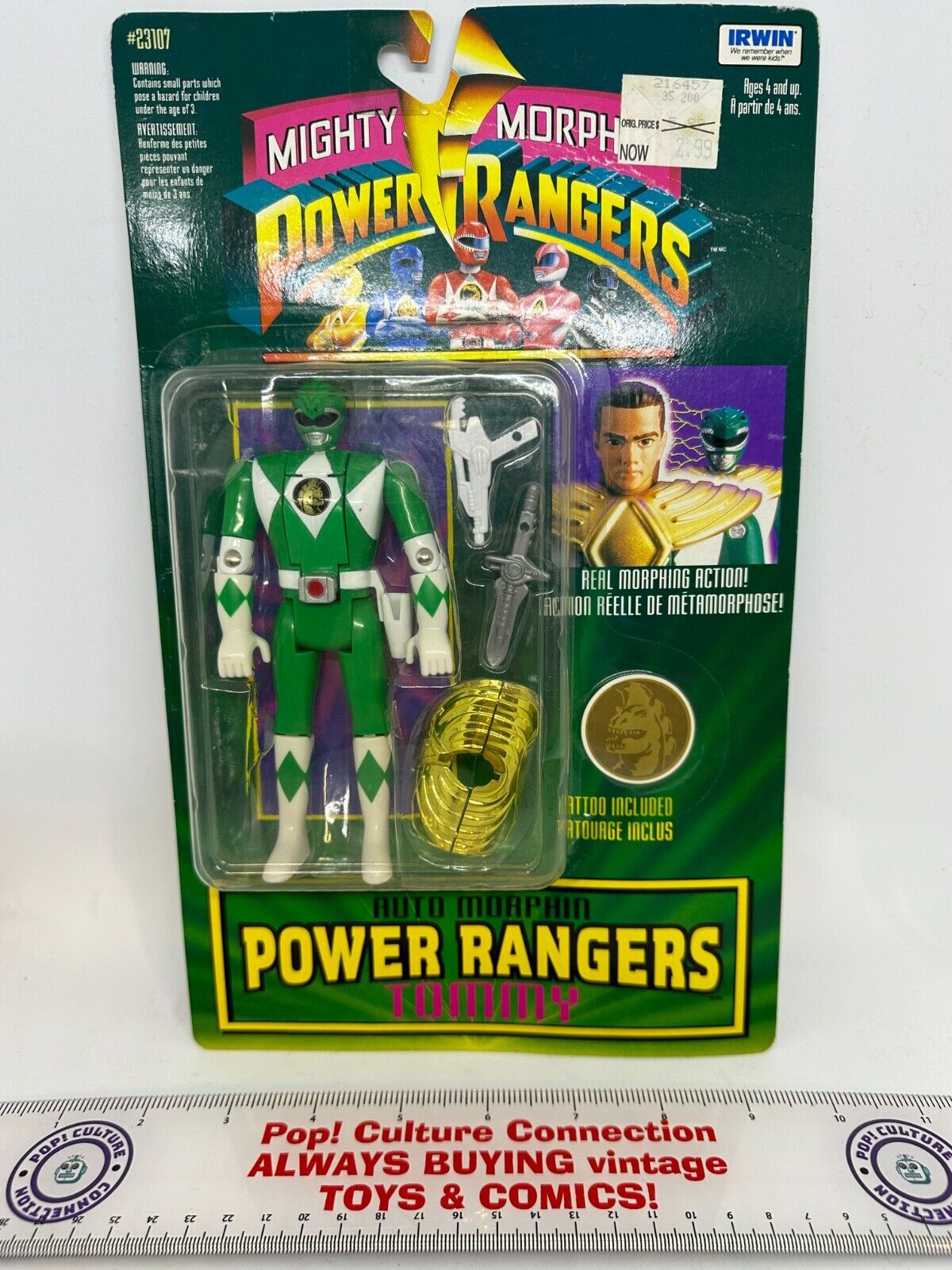 Vintage 1994 Irwin Toys Mighty Morphin Power Rangers Auto Morphin Green Ranger | eBay Vintage 1994 Irwin Toys Mighty Morphin Power Rangers Auto Morphin Green Ranger | eBay