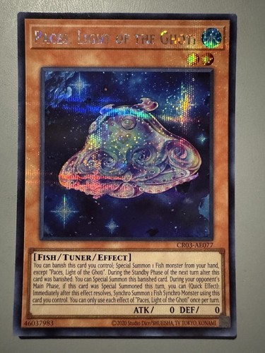 YUGIOH PACES LIGHT OF THE GHOTI ASIA ENGLISH EDITION CR03
