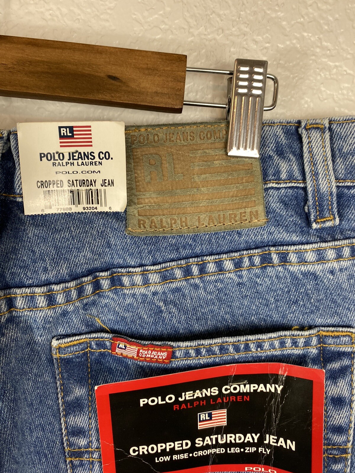 Джинсы VTG Ralph Lauren Cropped 