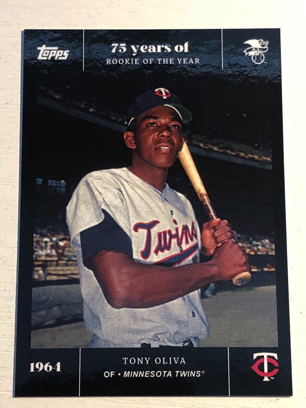 2022 Topps MLBPA Rookie of the Year 75th Anniversary Tony Oliva 10