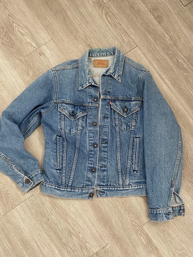 VINTAGE LEVI'S 506 trucker Denim jacket decorative bling