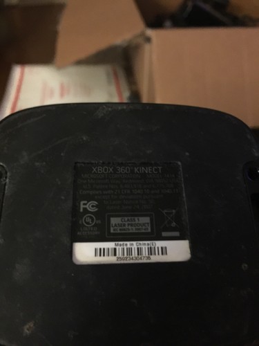 microsoft xbox 360 kinect sensor bar