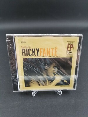 Introducing...Ricky Fante', Virgin Records 2003, Soul and R&B CD SEALED & NEW!