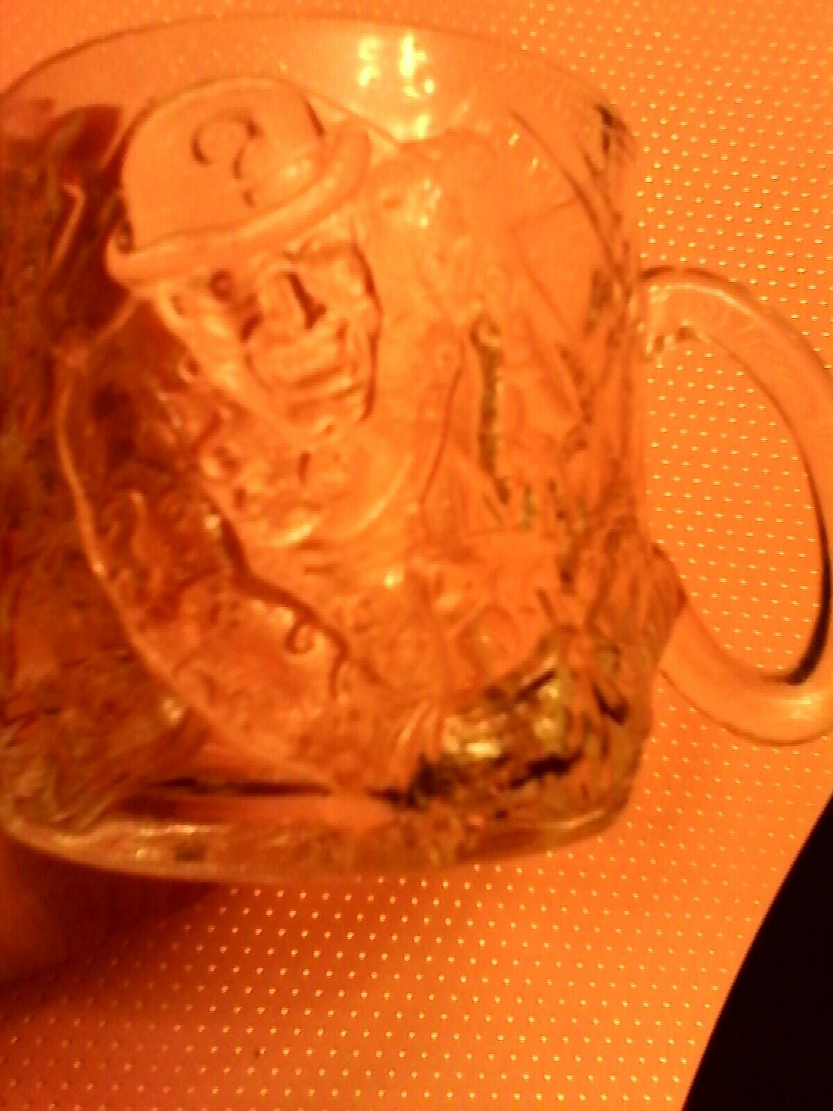 McDonald's Batman Forever 3D Glass Mugs set of 3 Vintage 1995