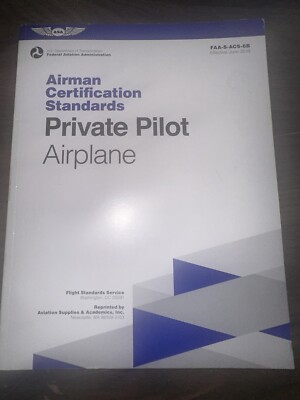 Asa-Airman Certification Standards Private Pilot Airplane