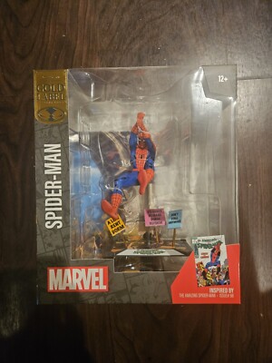 Spider-Man 1:10th Gold Label Collection McFarlane Posed Figure Statue Issue #68