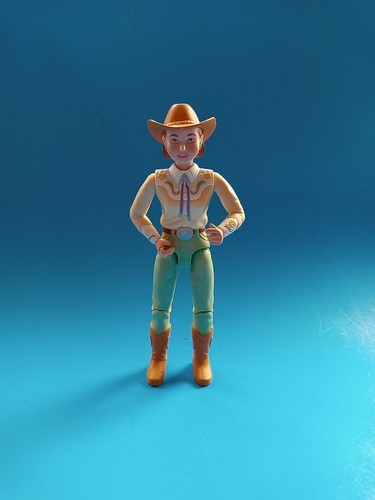 2001 Fisher Price Loving Family Western Style Horse Rider Sara 5.5" Doll Figure
