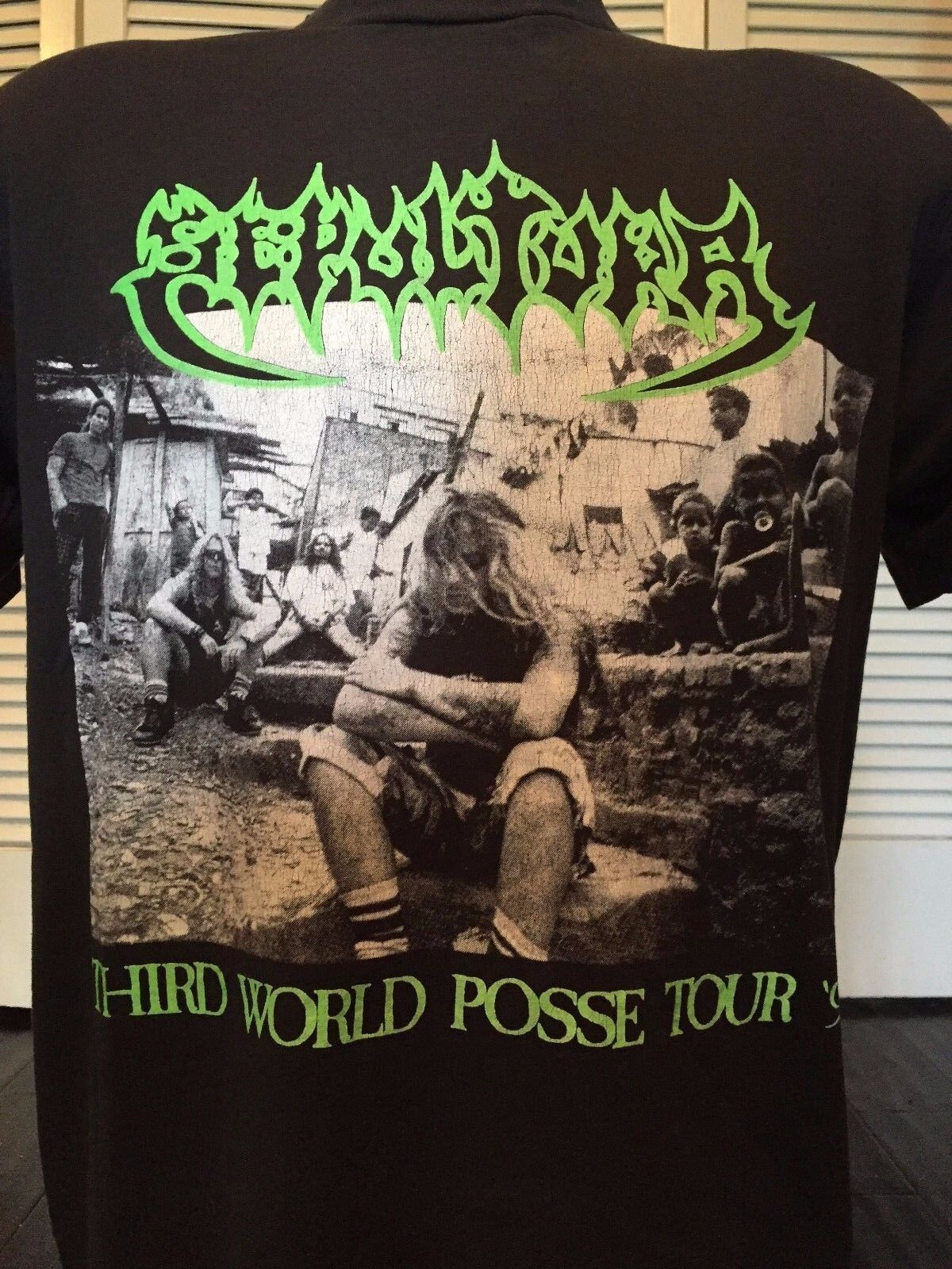 Rare Vintage 1992 Sepultura Third World Posse Tour Shirt Rare Vintage 1992 Sepultura Third World Posse Tour Shirt