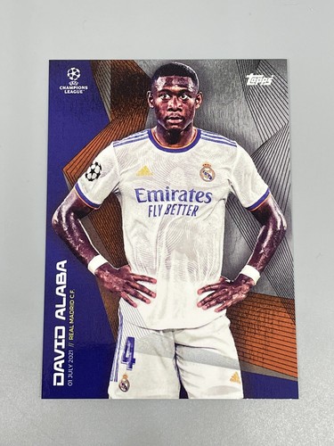 その他 Topps CAMAVINGA / DAVID ALABA Dual Auto 2022-23 Topps Finest UEFA Club Competitions - Dual