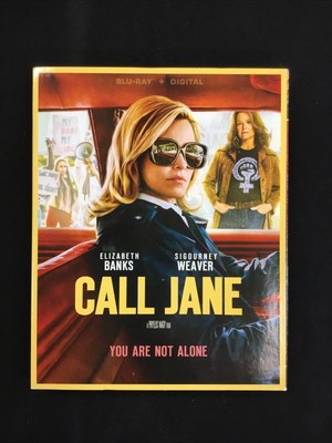 Call Jane - Blu Ray / DVD - W/Slipcover 2022 Elizabeth Banks Sigourney Weaver