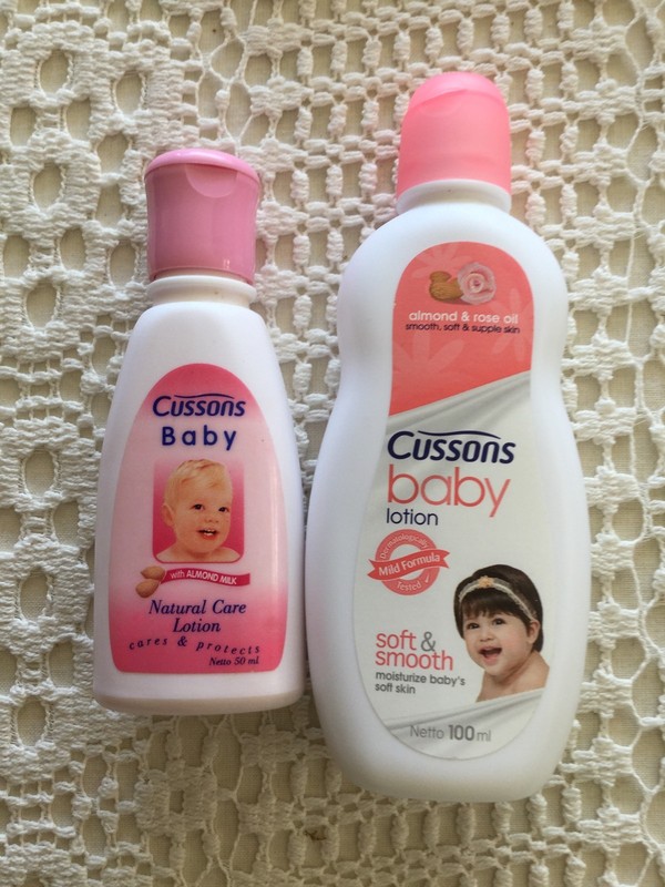 Cussons Baby: Lot De 2 Laits Corps BÉBÉ Format Salle De Bain & Voyage