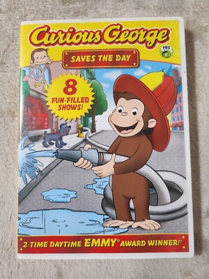 Curious George DVDs - FREE SHIPPING - Discount on 2 or More