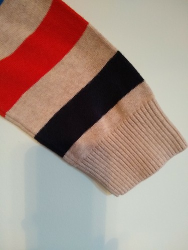 Children's Place Boys Blue, Beigue, Orange Pullover Sweater Size 7/8