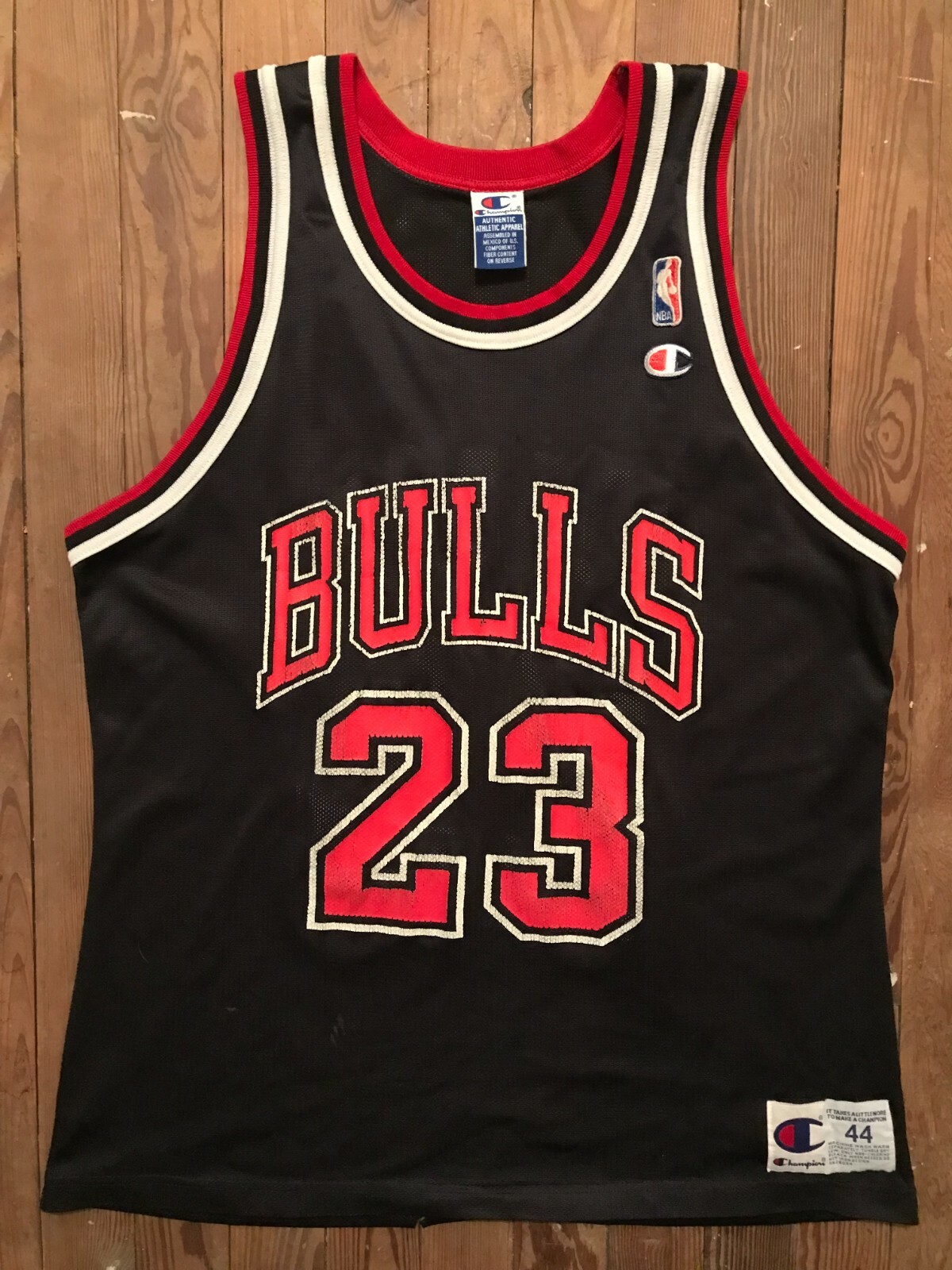 champion bulls jordan jersey