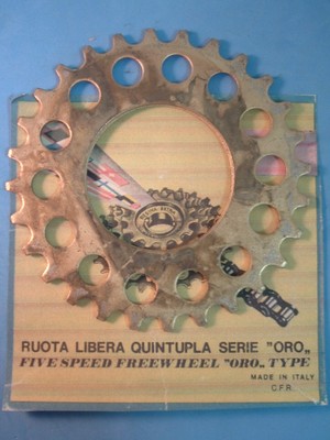 Regina Oro 24T Freewheel Cog NEW #3 Large Dia. NOS Vintage Threaded Eroica