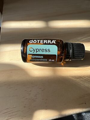 doTERRA Cypress 15ml Essential Oil -NEW- SEALED- Exp 3/24, 11/25
