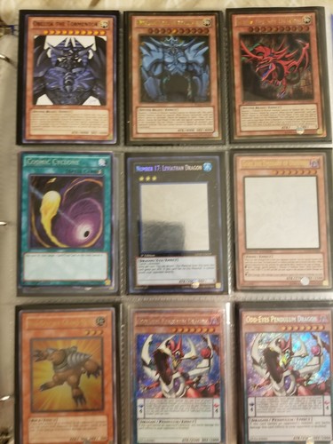Yugioh Collection Binder! Nearly 500 cards! Exodia included, lots of rare ones!