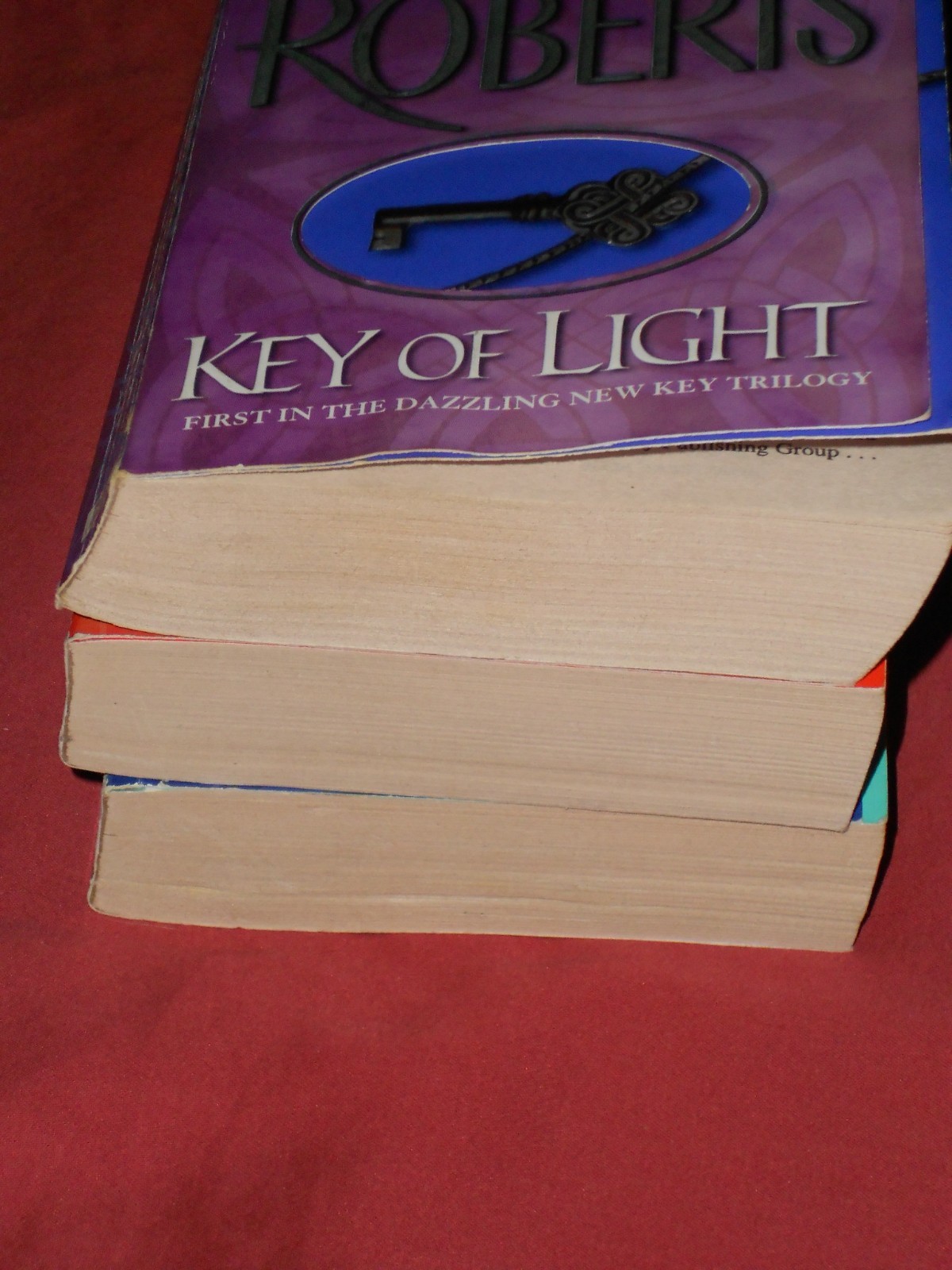 NORA ROBERTS Complete Trilogy Series:  Key of LIGHT Knowledge VALOR