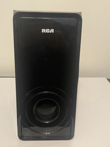 RCA RTD325W Black Subwoofer Speaker