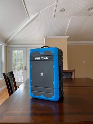 Pelican Elite Luggage Series carry-on case - Glue Residue Pelican Elite Luggage Series carry-on case - Glue Residue