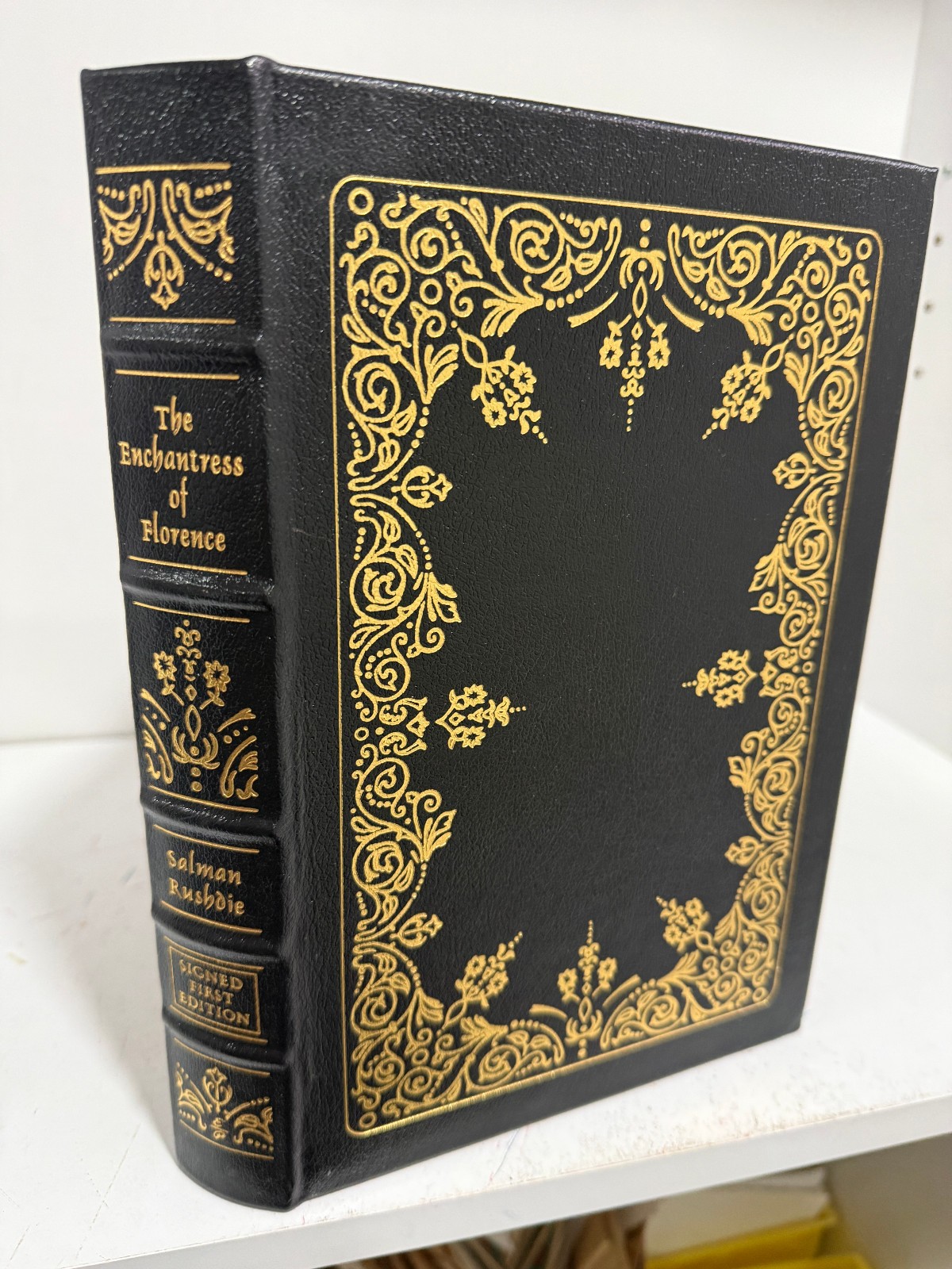 Easton Press Enchantress of Florence - Salman Rushdie SIGNED 1st Ed w/ COA