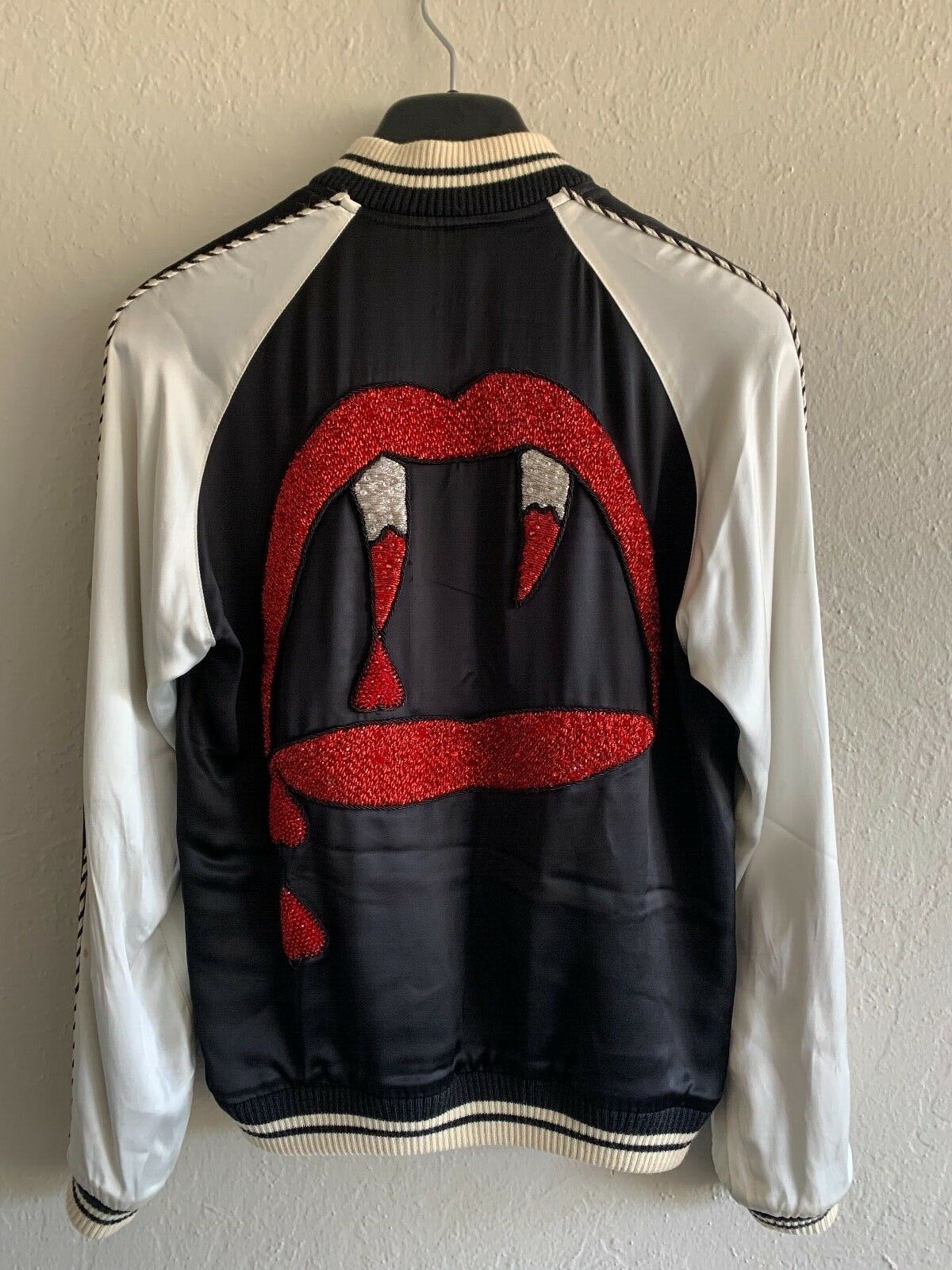 Saint Laurent Blood Luster Jacket Paris Souvenir Bomber Hedi Saint Laurent Blood Luster Jacket Paris Souvenir Bomber Hedi