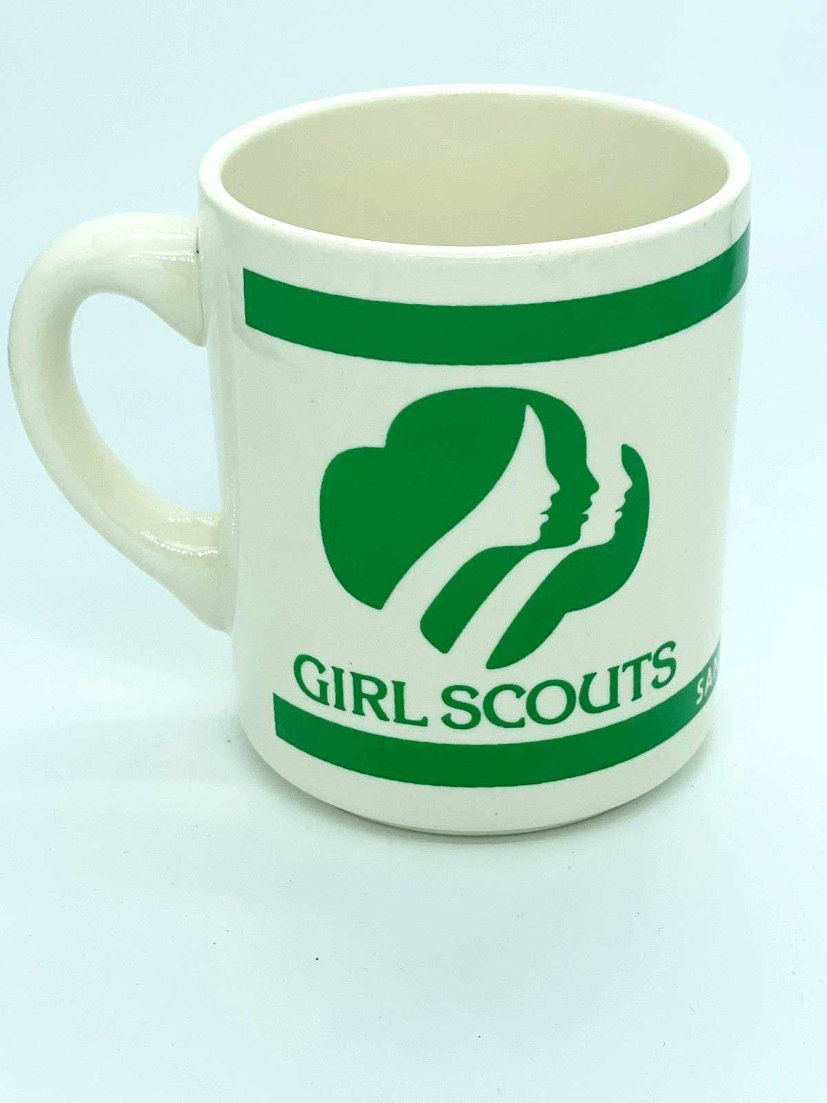 Girl Scouts Mug Retro 80s San Diego Council 