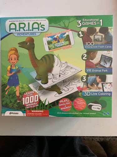 Odyssey ARIA's Adventures Educational Gaming System Virtual Reality Headset New