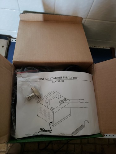 FUSION MINI AIR COMPRESSOR FOR AIR BRUSH ( ISF 1000 ) #27