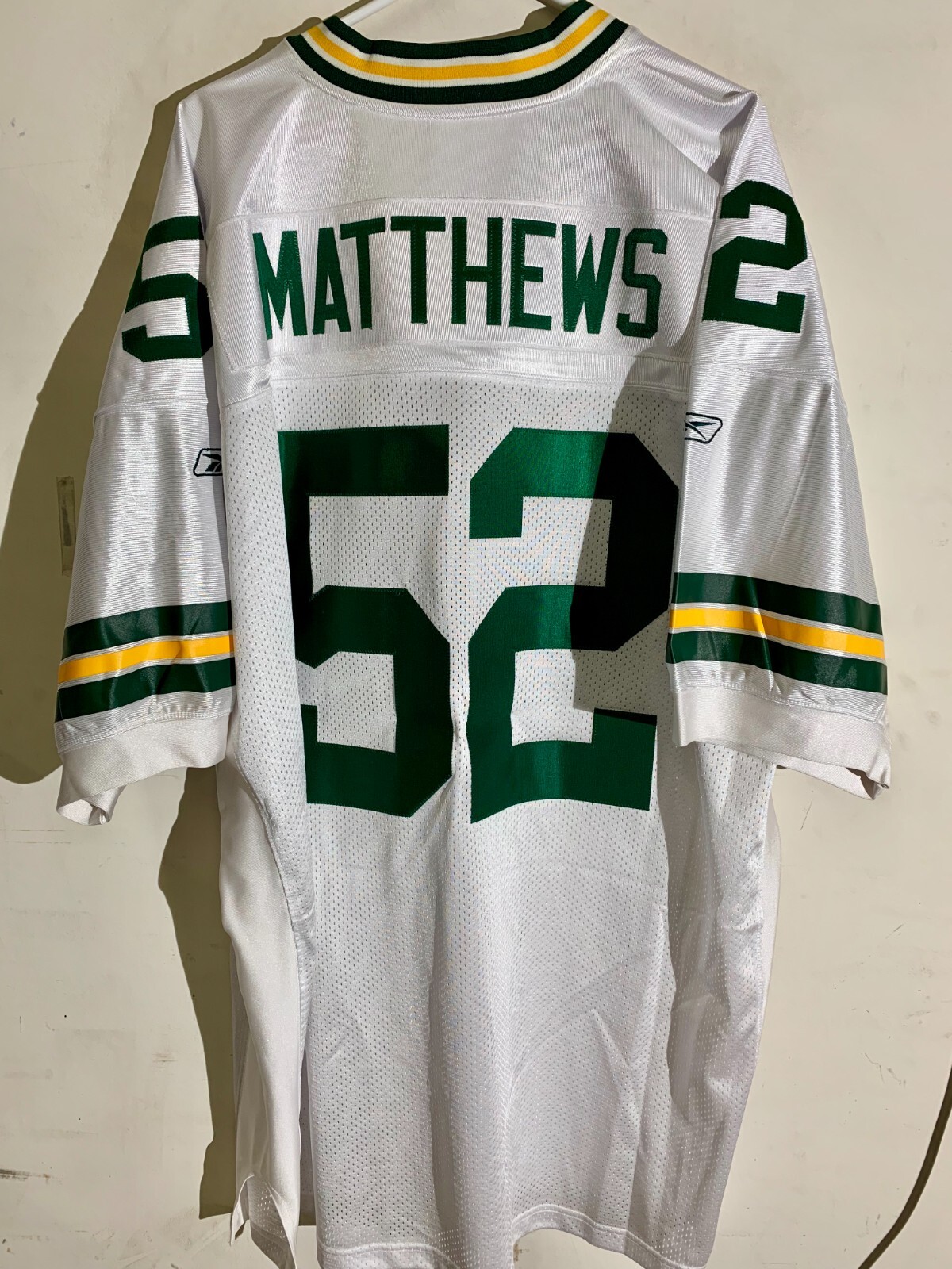 NFL パッカーズ クレイ・マシューズ Reebok リミテッドジャージ【LG】 NFL パッカーズ クレイ・マシューズ Reebok リミテッドジャージ