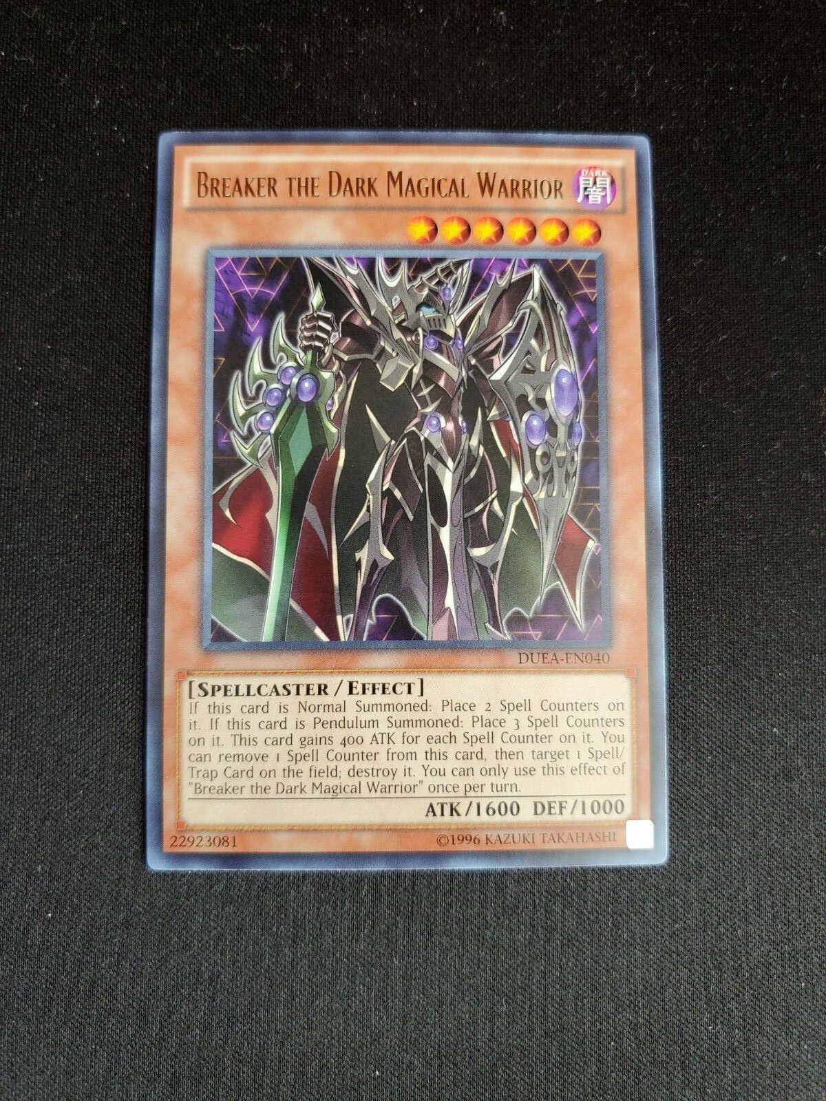 Breaker the Dark Magical Warrior - Yugioh Duelist Alliance