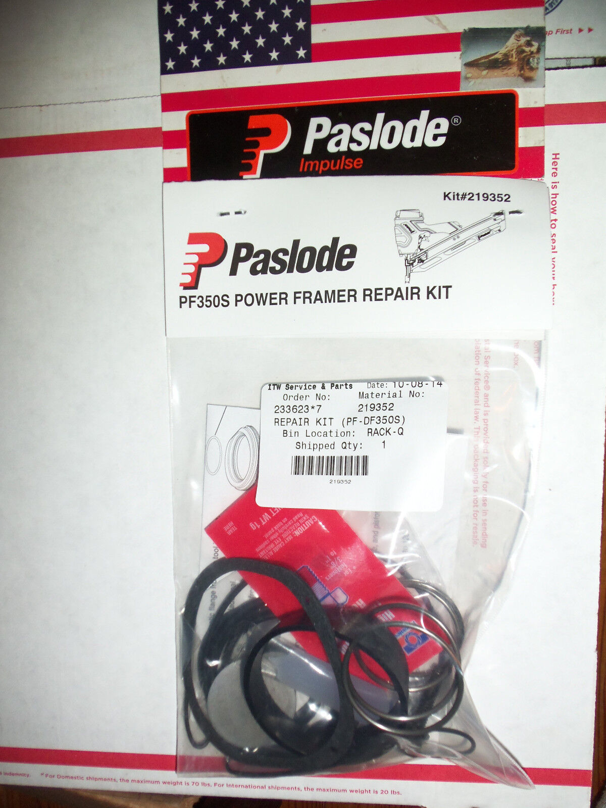 MEFONKOU 219235 O-Ring Repair Kit Replace Parts 402011