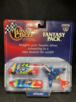 Jeff  Gordon #24 Fantasy Pack 1/64 car, boat & airplane by Winners Circle