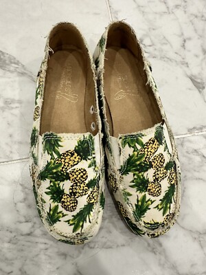 Aerosoles Stitch N Turn Women s Pineapple Flat Shoes 10 Size 10M