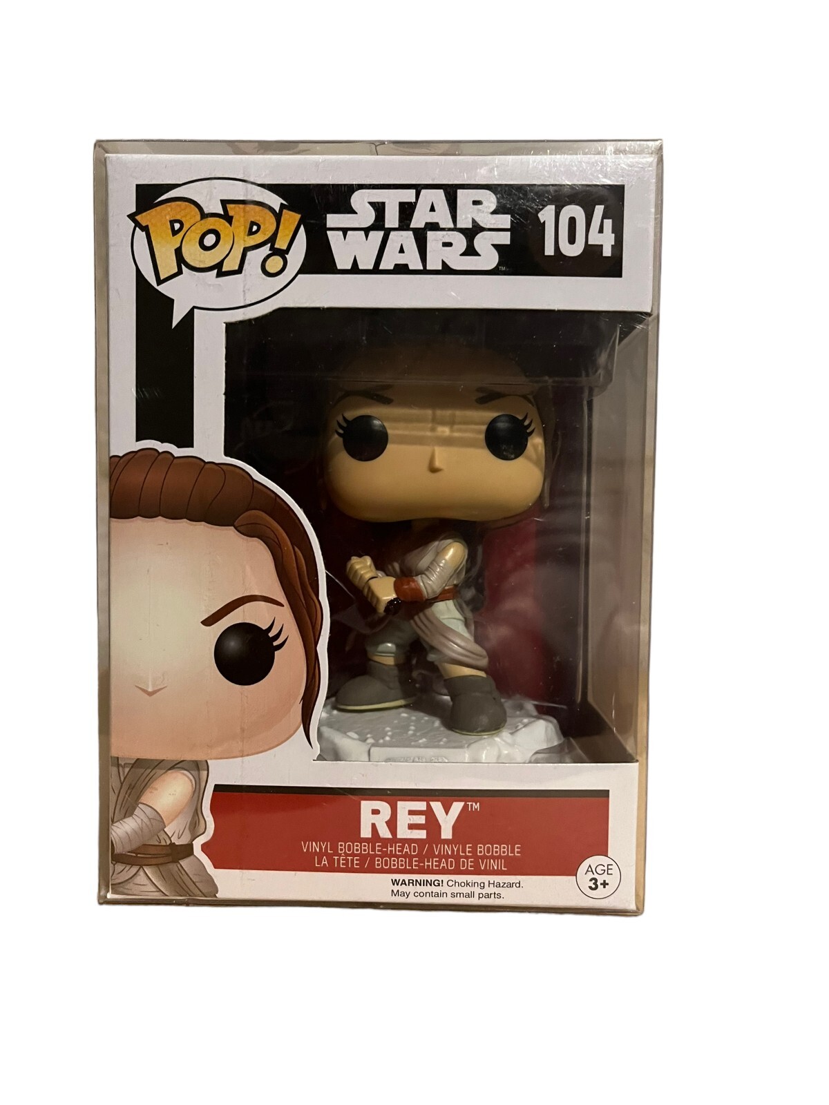 FunkoPop！114 REY レイ　限定版 Amazon.com: Star Wars 114 Bobble-Head Rey Pop! Figure : Toys