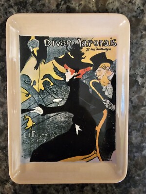 Souvenir Paris Trinket Tray Divan Japonais Ed Fournier