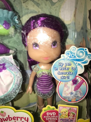 Doll Strawberry Shortcake Berry Beachy Plum Pudding Color Change Magic In Box
