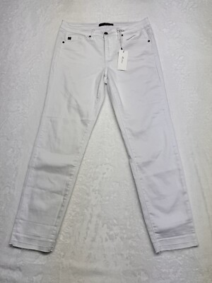 NWT KanCan Womens sz 13/30 Denim High Rise Ankle Skinny Pants White