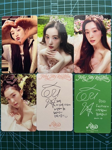 Red Velvet feel my rhythm mumo トレカ 未開封 Red Velvet Feel My Rhythm mu-mo shop Purchase benefits