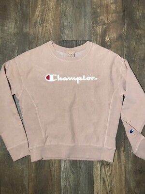 dusty rose champion hoodie