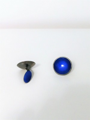 Vintage Enameled Copper Cuff Link Set 18-114
