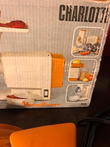 Vintage Moulinex Charlotte 308 Electric Meat Grinder Juicer Salad Maker Tested