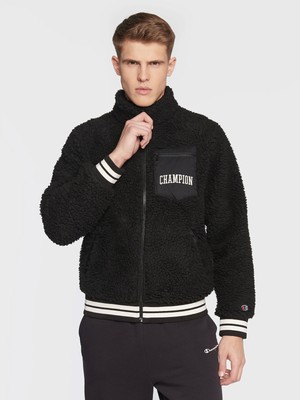 

Champion Teddy Fleece Jacket Men черный, Champion Teddy Fleece Jacket