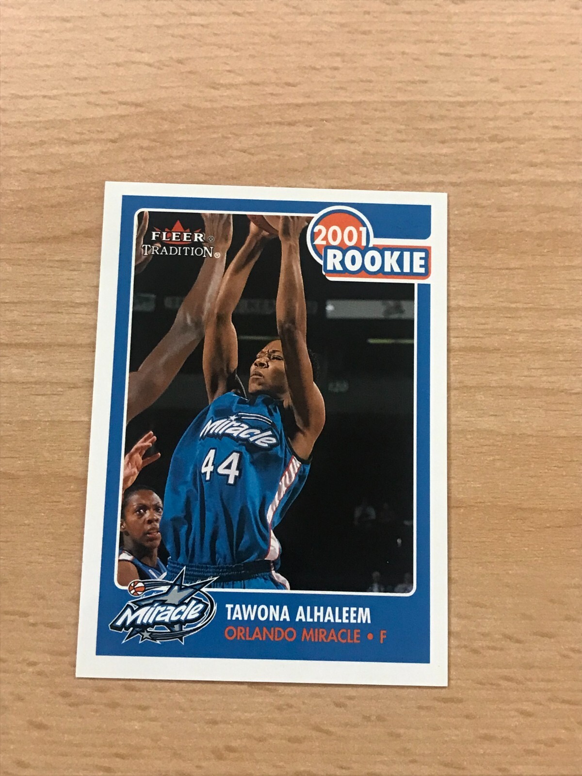 バスケットボール　トレカ　skybox UPPER D・E・C・K  FLEER 2001 Fleer/Skybox 2001 Rookie Tawona Alhaleem #189
