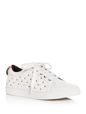 

KURT GEIGER Женские спортивные кроссовки на платформе Ludo Toe с розовой птицей и украшением 6 м, Розовый, 2340157109