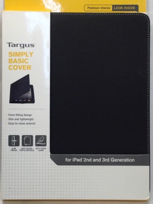 TARGUS IPAD 2ND/3RD GENERATION SIMPLY BASIC COVER - NEW