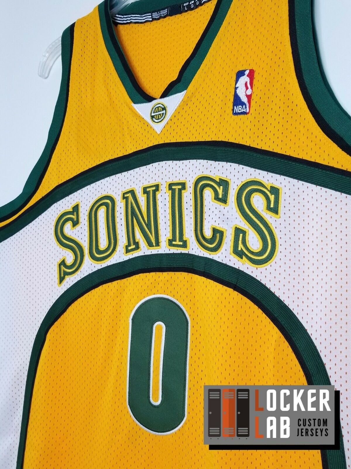 Russell Westbrook #0 Seattle Retro Throwback Basketball Russell Westbrook #0 Seattle Retro Throwback Basketball