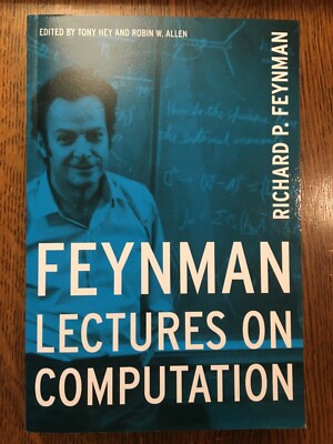 Feynman Lectures on Computation by Richard P. Feynman 2000 COMPUTER SCIENCE VG+