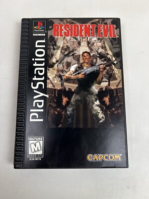 Resident Evil 1 (PlayStation 1, 1996) PS1 Long Box -Complete CIB Reg Card Insert